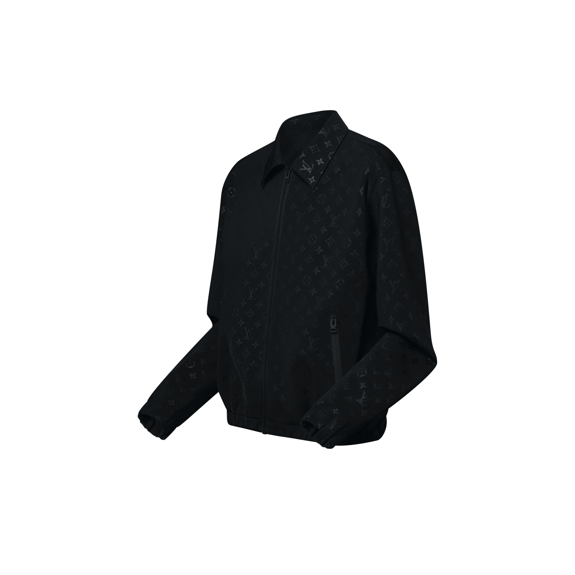 Monogram Zip-Up Jacket  in Women