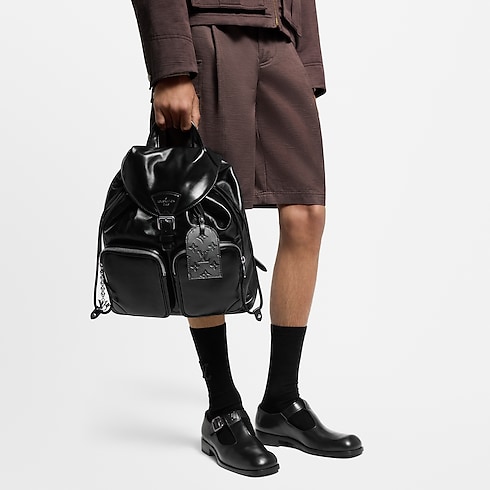 Montsouris Cargo Backpack Autres Cuirs in Bags and Small Leather Goods's Men Bags Newness collections by Louis Vuitton (Product zoom)