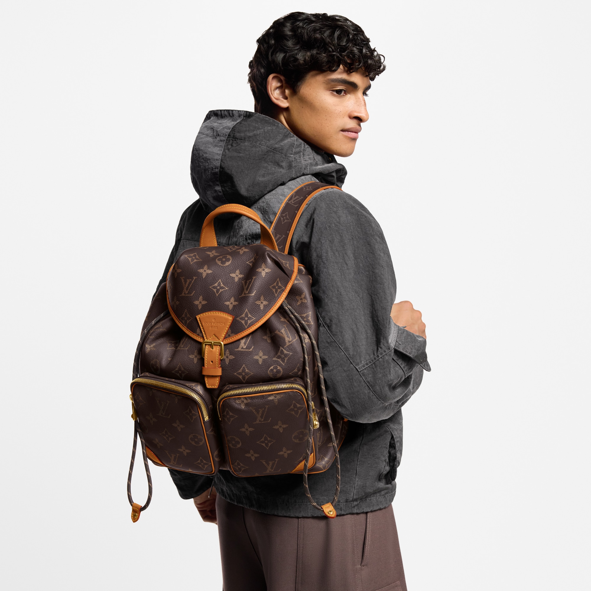 black red louis vuitton backpack Damier Graphite Utility 1040641 FASHIONPHILE the rugged christopher has two side pockets and an inside flat pocket compartment Vuitton Christopher Backpack Men Lv