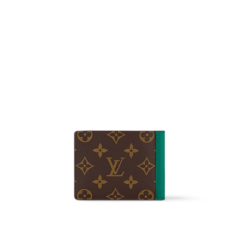 Multiple Wallet Monogram Macassar Canvas in Women's Wallets and Small Leather Goods Newness collections by Louis Vuitton (Product zoom)