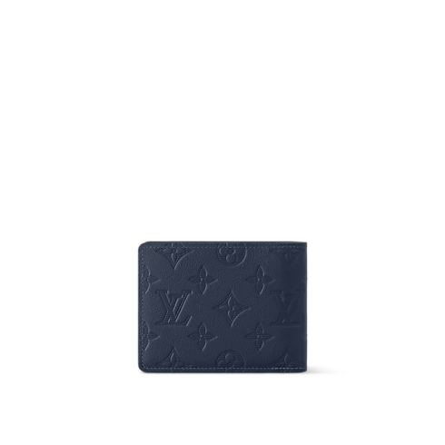 Multiple Wallet Monogram Shadow Leather in Bags and Small Leather Goods's Men Small Leather Goods Compact & Long Wallets collections by Louis Vuitton (Product zoom)