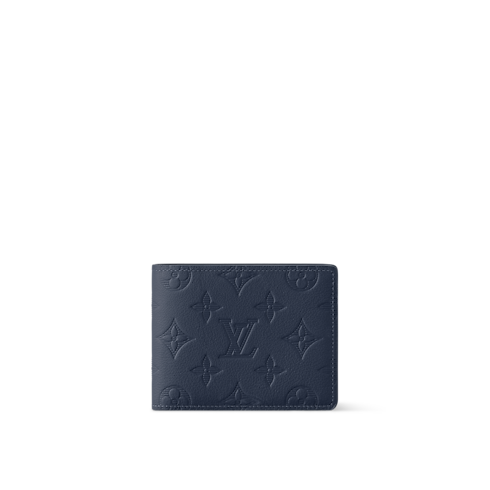 Multiple Wallet Monogram Shadow Leather in Bags and Small Leather Goods's Men Small Leather Goods Compact & Long Wallets collections by Louis Vuitton (Product zoom)