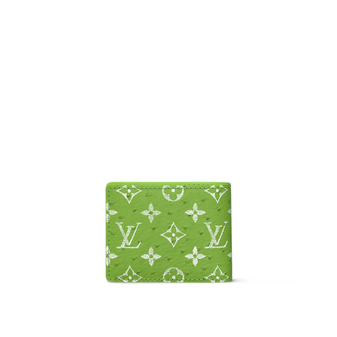 Multiple Wallet Autruche in Men's Wallets and Small Leather Goods Exotic Leather Wallets collections by Louis Vuitton (Product zoom)