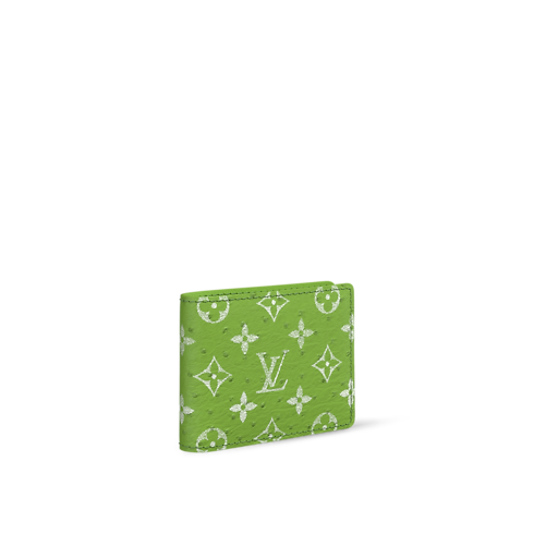 Multiple Wallet Autruche in Men's Wallets and Small Leather Goods Exotic Leather Wallets collections by Louis Vuitton (Product zoom)