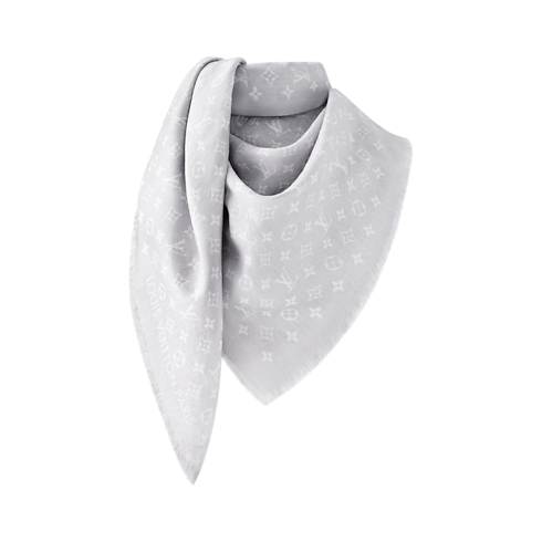 My Daily Denim Shawl . in Women's Accessories Shawls and Stoles collections by Louis Vuitton (Product zoom)
