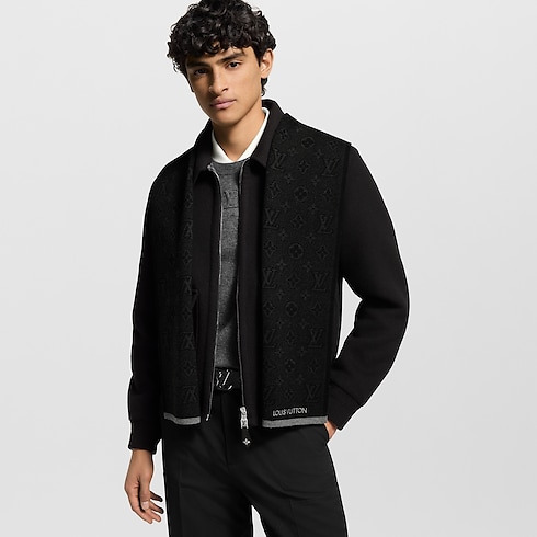 My Monogram Eclipse Scarf . in Men's Accessories Scarves for Men collections by Louis Vuitton (Product zoom)