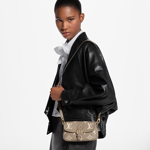 Nano Diane Bicolour Monogram Empreinte Leather in Women's Wallets and Small Leather Goods Nano Bags and Chain Wallets collections by Louis Vuitton (Product zoom)