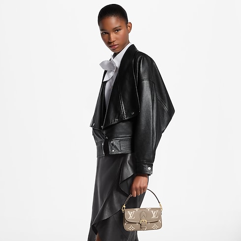 Nano Diane Bicolour Monogram Empreinte Leather in Women's Wallets and Small Leather Goods Nano Bags and Chain Wallets collections by Louis Vuitton (Product zoom)