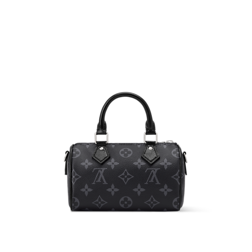 Nano Speedy Monogram Eclipse in Women's Wallets and Small Leather Goods Wallets on Chain and Micro Bags collections by Louis Vuitton (Product zoom)