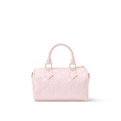 Nano Speedy Monogram Empreinte Leather in Women's Wallets and Small Leather Goods Wallets on Chain and Micro Bags collections by Louis Vuitton (Product zoom)