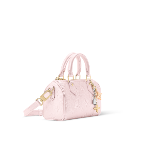 Nano Speedy Monogram Empreinte Leather in Women's Wallets and Small Leather Goods Wallets on Chain and Micro Bags collections by Louis Vuitton (Product zoom)