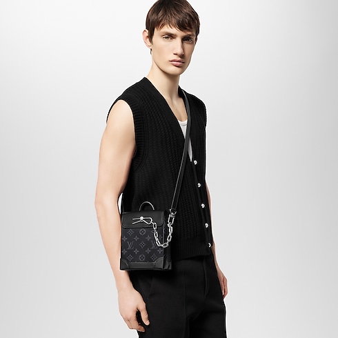 Nano Steamer Monogram Eclipse in Men's Bags All Collections collections by Louis Vuitton (Product zoom)