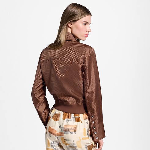 Nanogram Bomber Jacket in Women's Ready-to-Wear Coats and Jackets collections by Louis Vuitton (Product zoom)