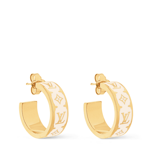 Nanogram Enamel Earrings . in Women's Fashion Jewellery Earrings collections by Louis Vuitton (Product zoom)