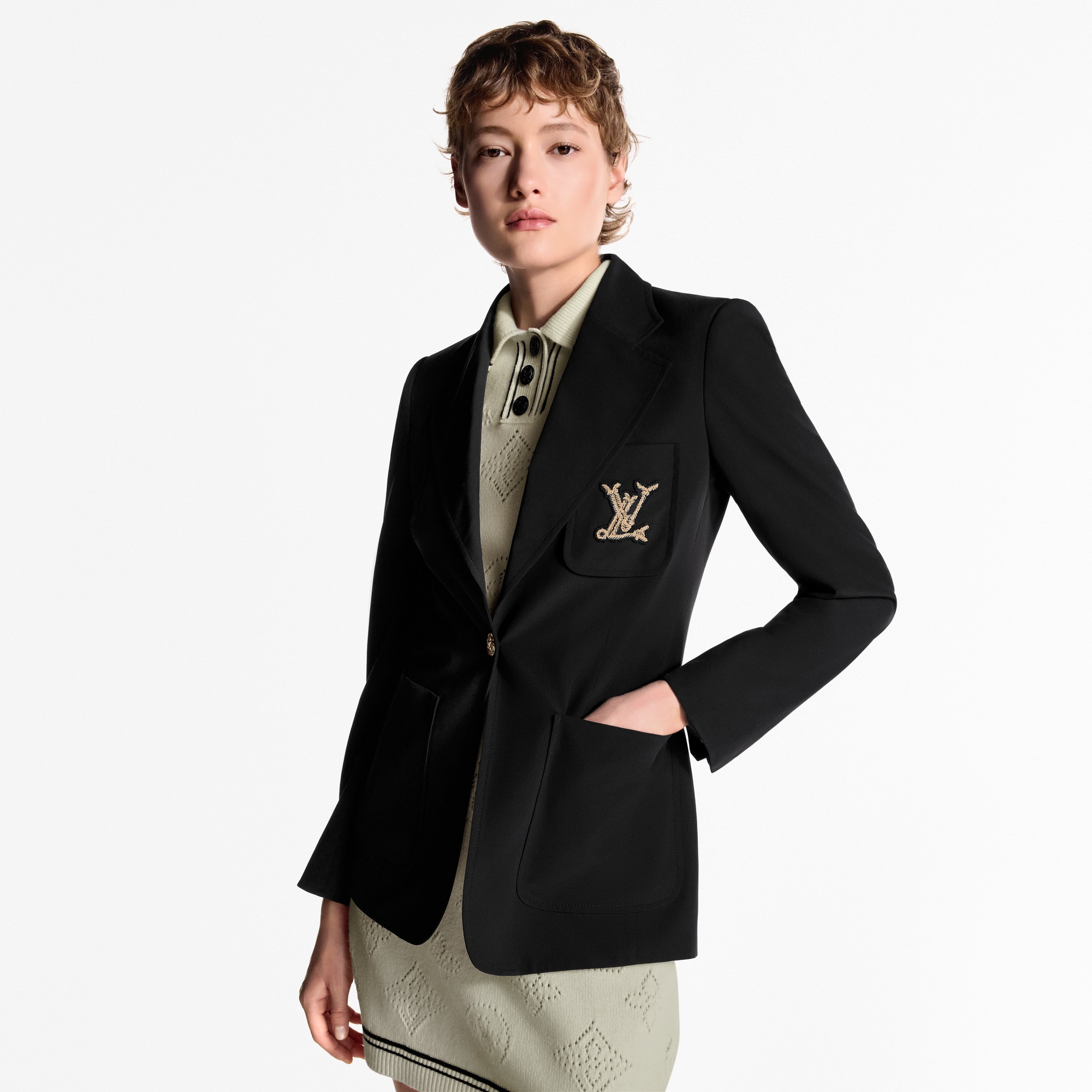 Nautical Preppy Blazer   in Women