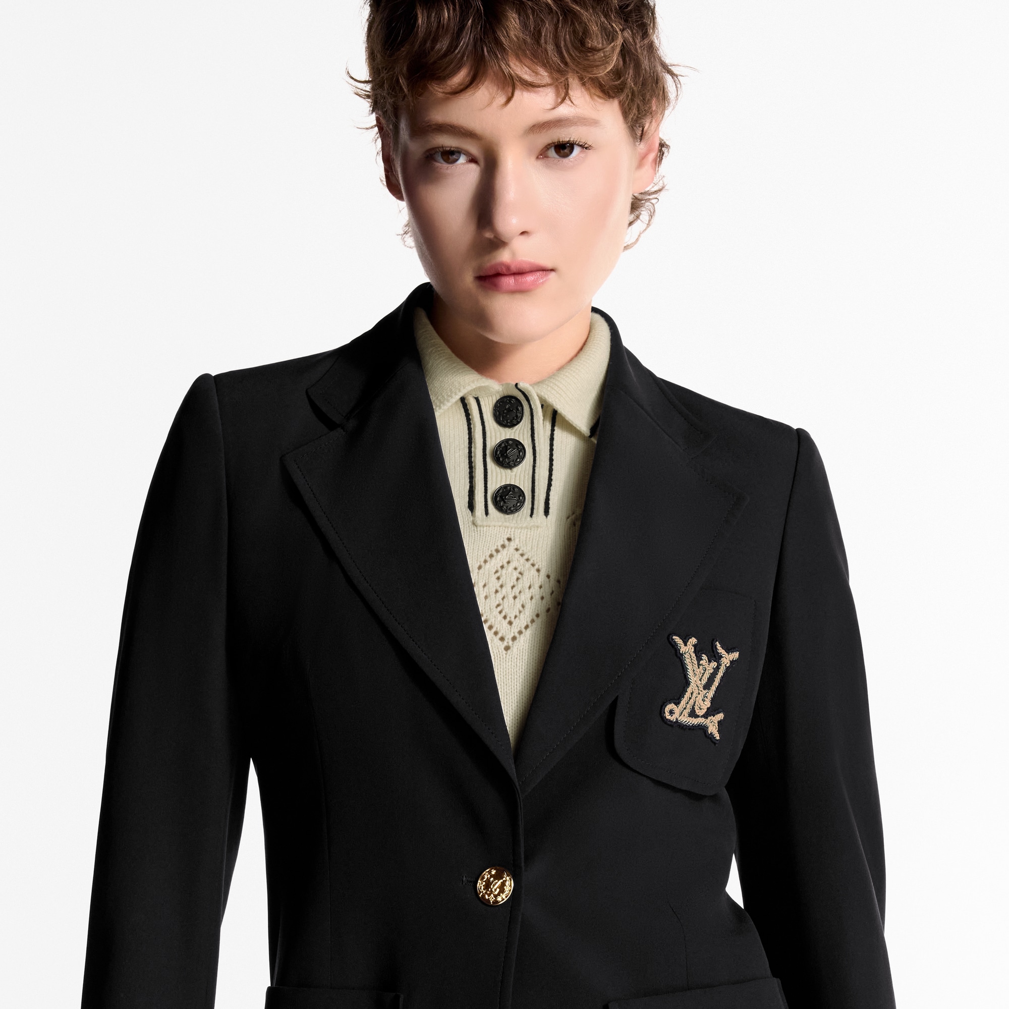 Nautical Preppy Blazer   in Women
