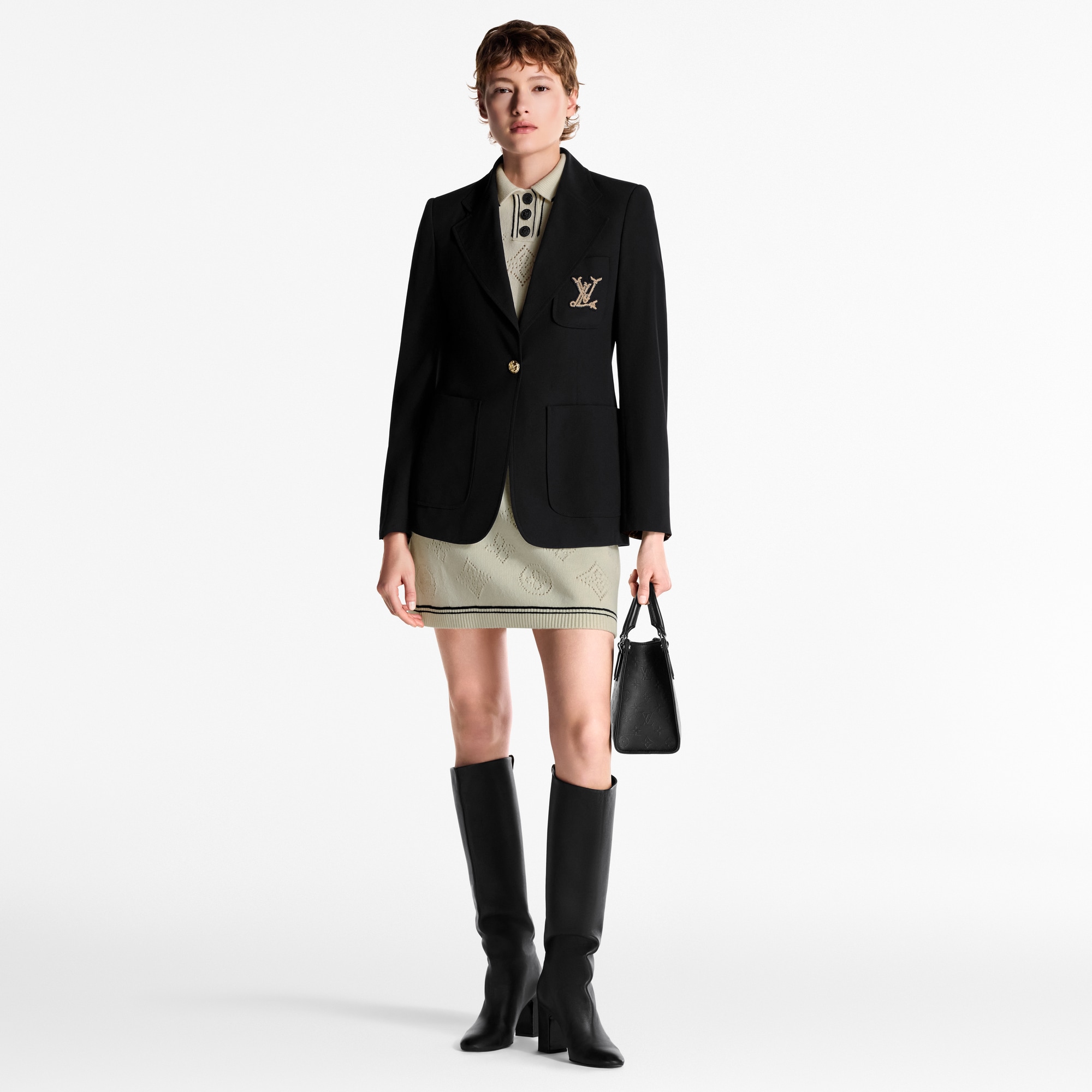 Nautical Preppy Blazer   in Women