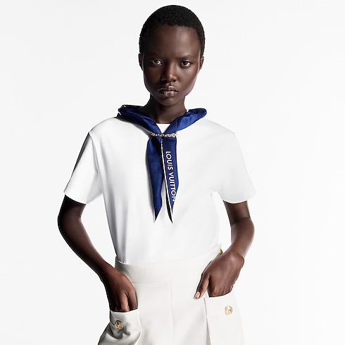 Nautical Scarf T-Shirt in Women's Ready-to-Wear Tops collections by Louis Vuitton (Product zoom)
