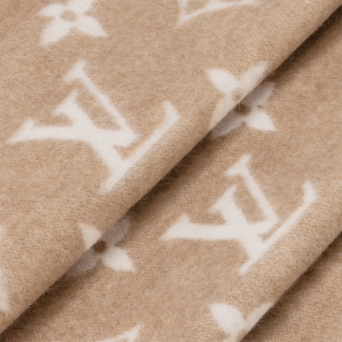 Neo Monogram Blanket detail view