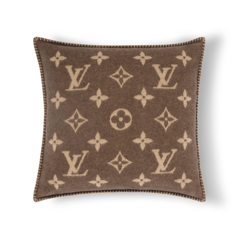 Neo Monogram Cushion . in Women's Accessories Home Textile collections by Louis Vuitton (Product zoom)