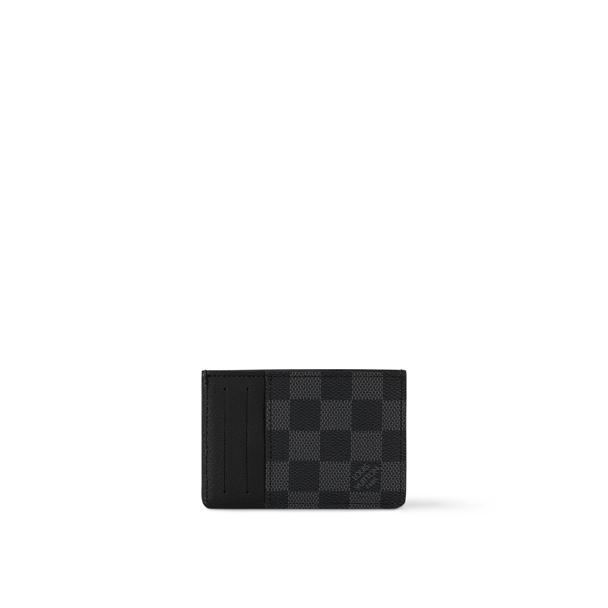 Neo Porte Cartes Damier Graphite Canvas in Holiday Gifts