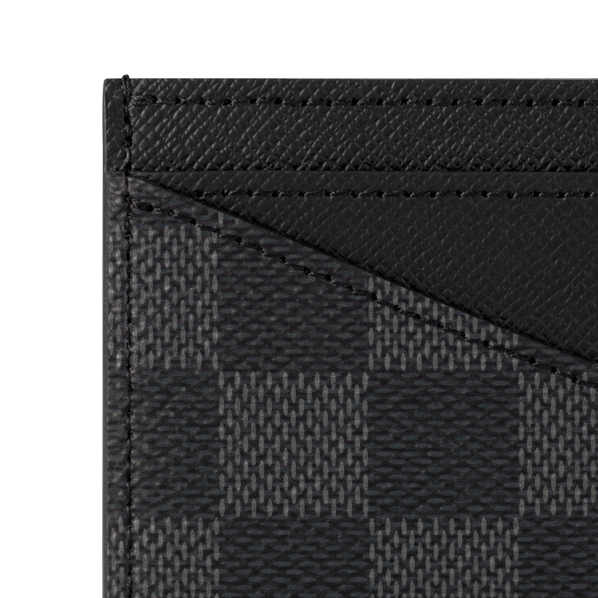 Neo Porte Cartes Damier Graphite Canvas in Holiday Gifts