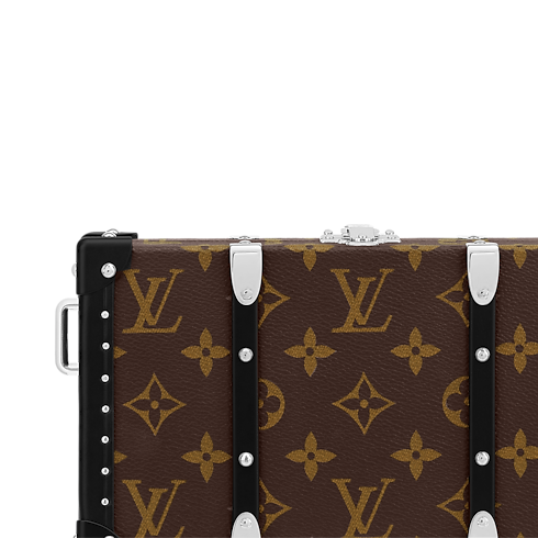 Neo Wallet Trunk Monogram Macassar in Les Extraordinaires's Hardsided Wearable Trunks collections by Louis Vuitton (Product zoom)