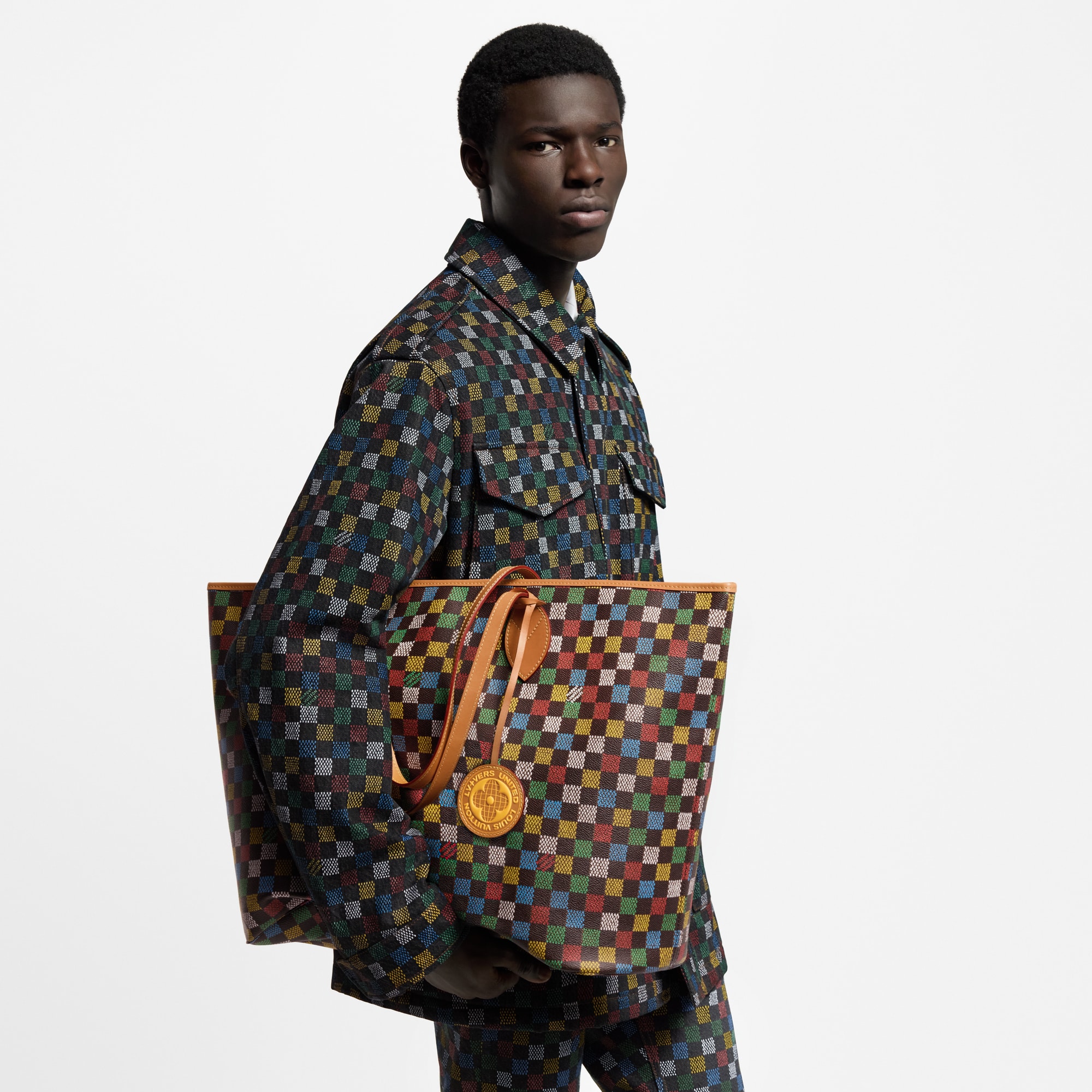 Nevereverfull Damier Ebene in Men