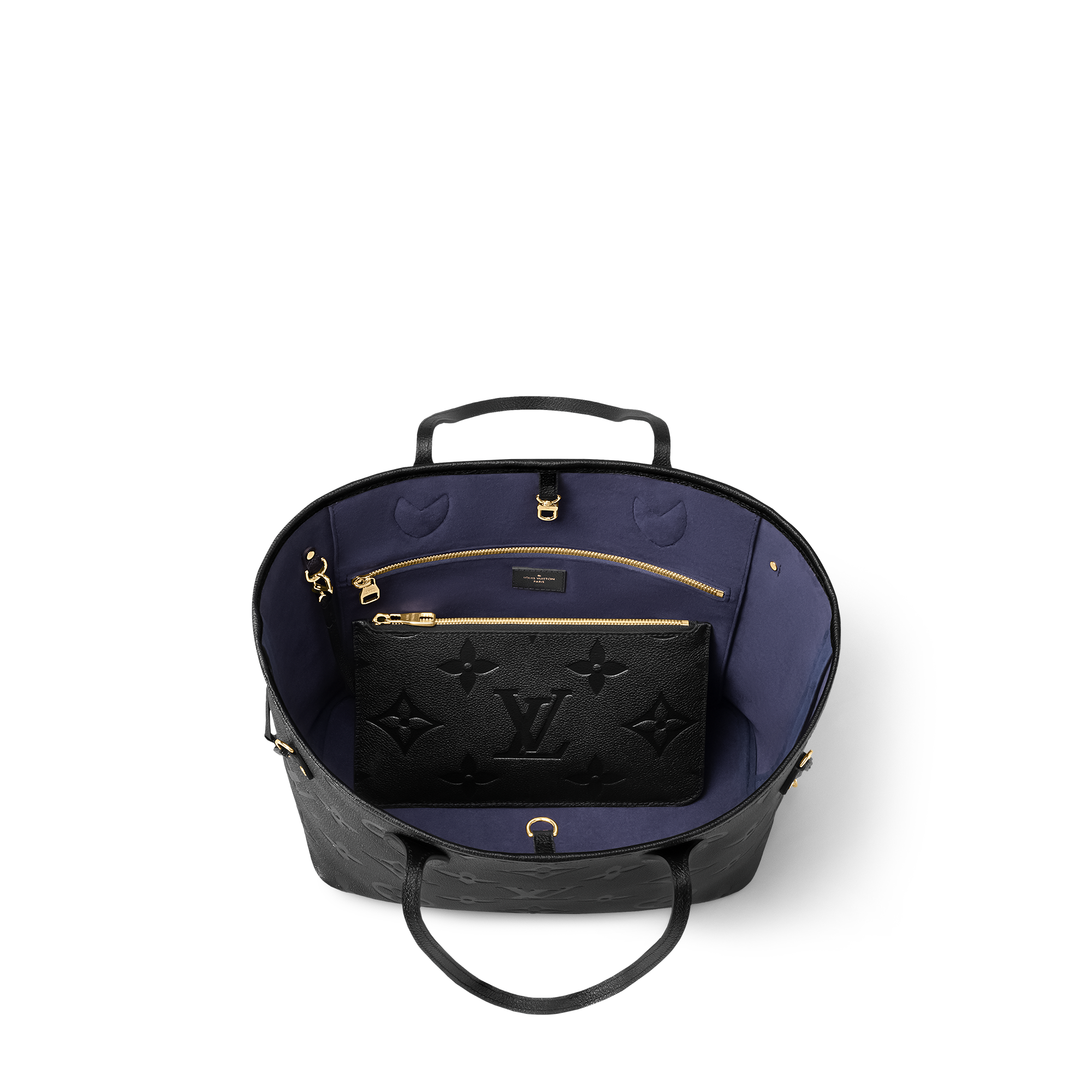 Neverfull MM Monogram Empreinte Leather in Women