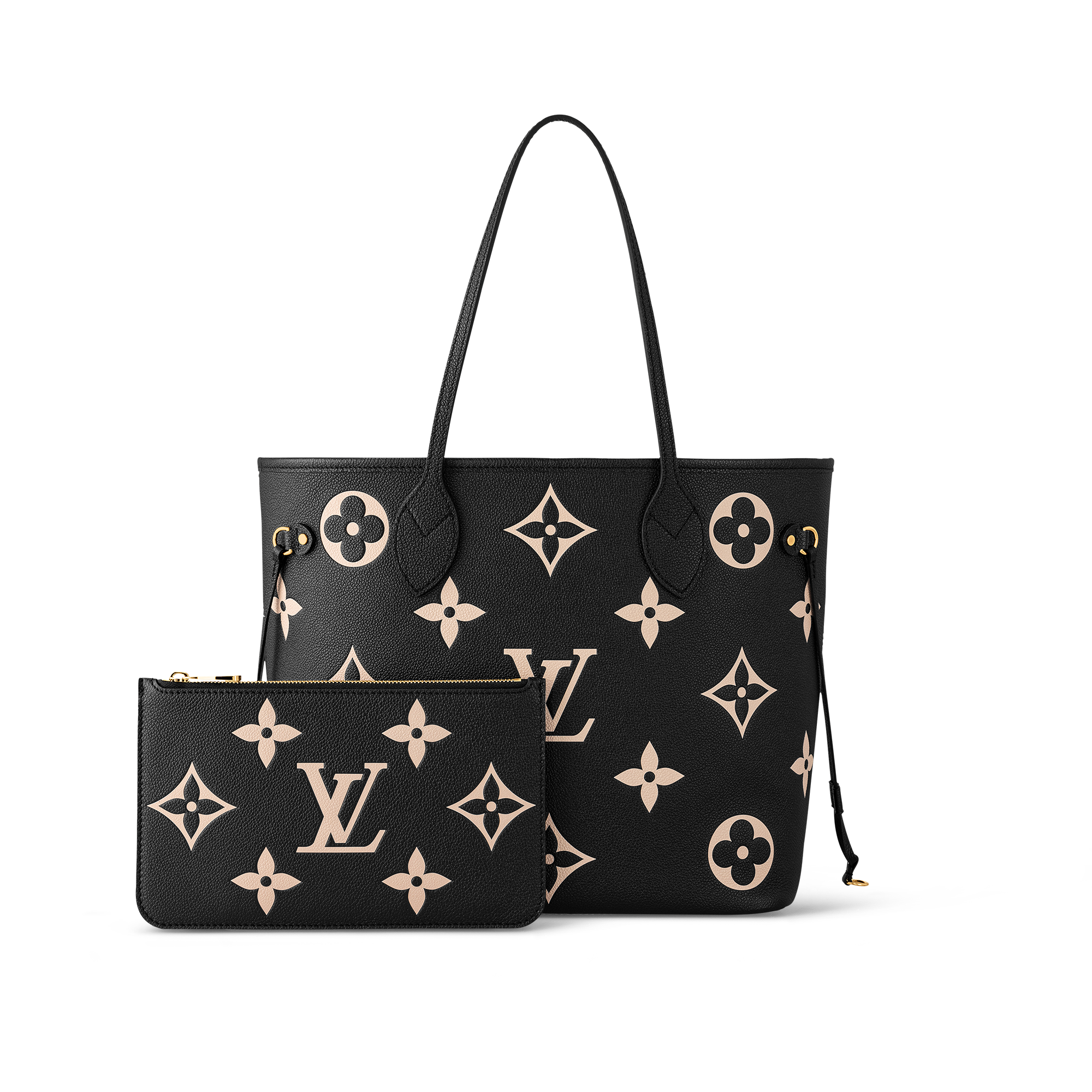 Neverfull MM Monogram Empreinte Leather in Women