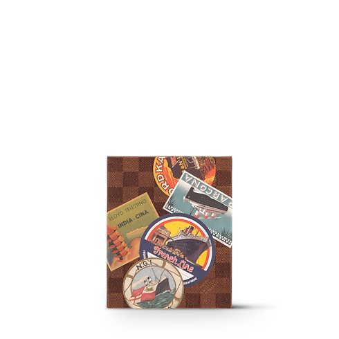 Ocean Liners Labels Postcard Box in Trunks, Travel and Home's Books and Stationery Hard Cover Books collections by Louis Vuitton (Product zoom)