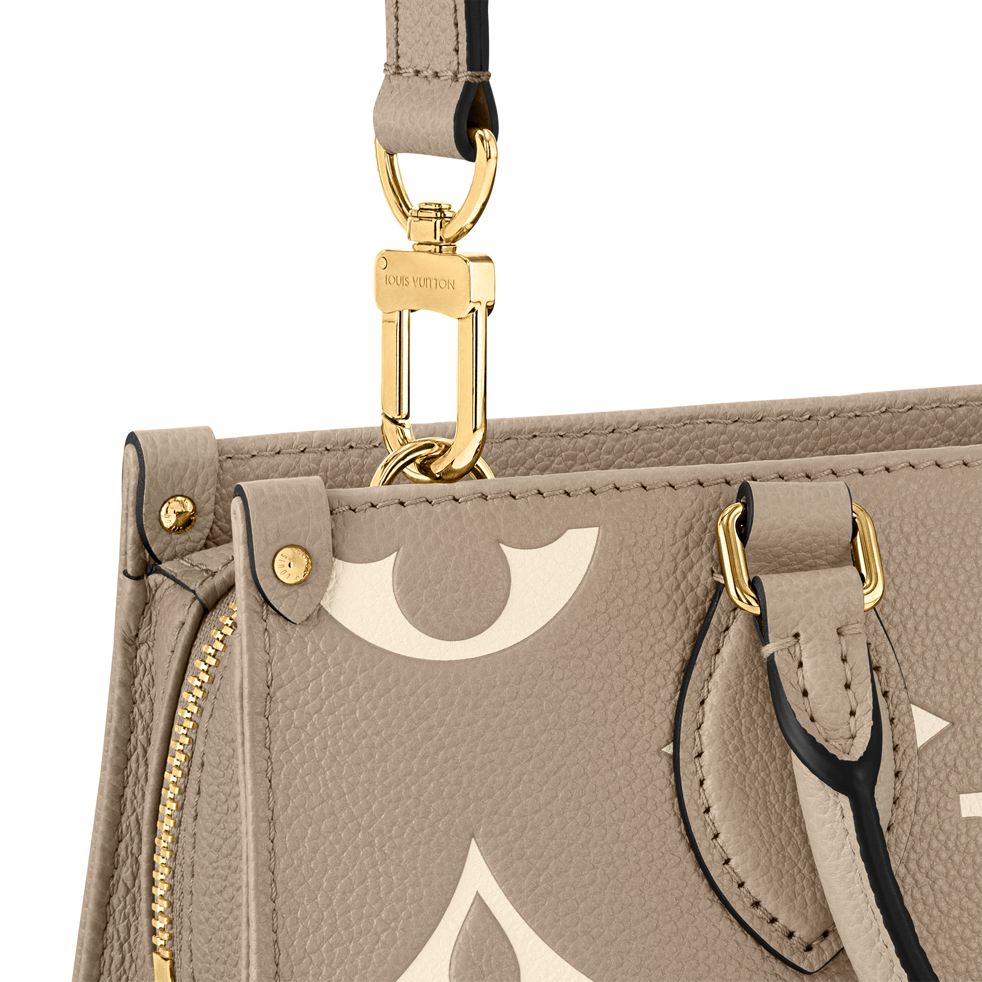 OnTheGo East West Bicolour Monogram Empreinte Leather in Women