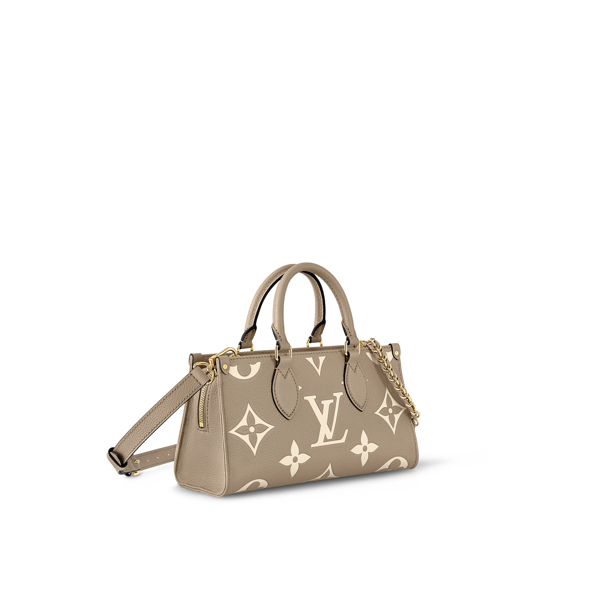 OnTheGo East West Bicolour Monogram Empreinte Leather in Women