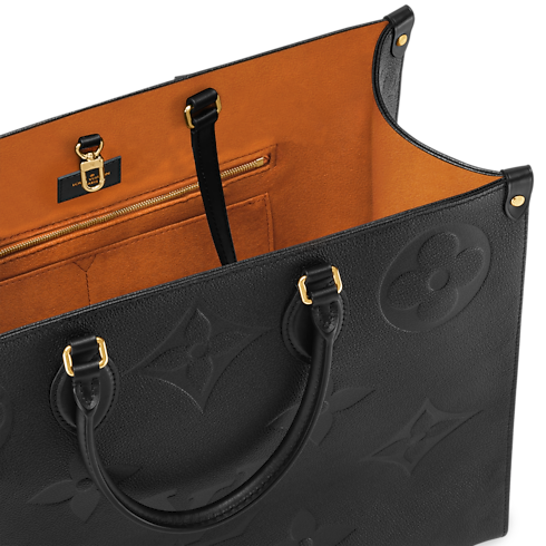 Onthego GM Monogram Empreinte Leather in Women's Handbags All Handbags collections by Louis Vuitton (Product zoom)
