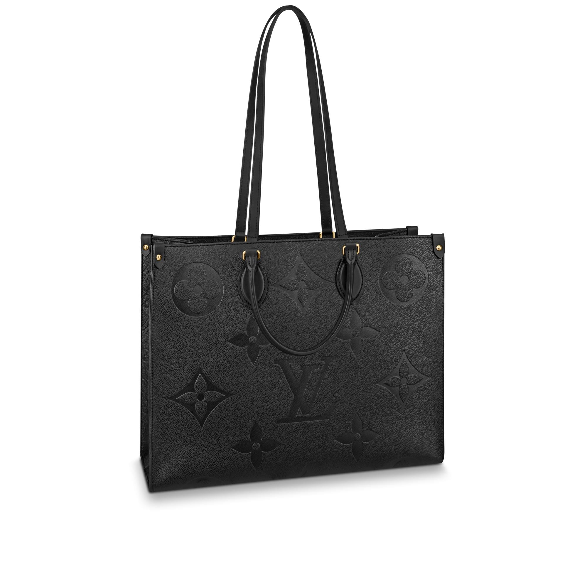 Onthego GM Monogram Empreinte Leather Handbags LOUIS VUITTON