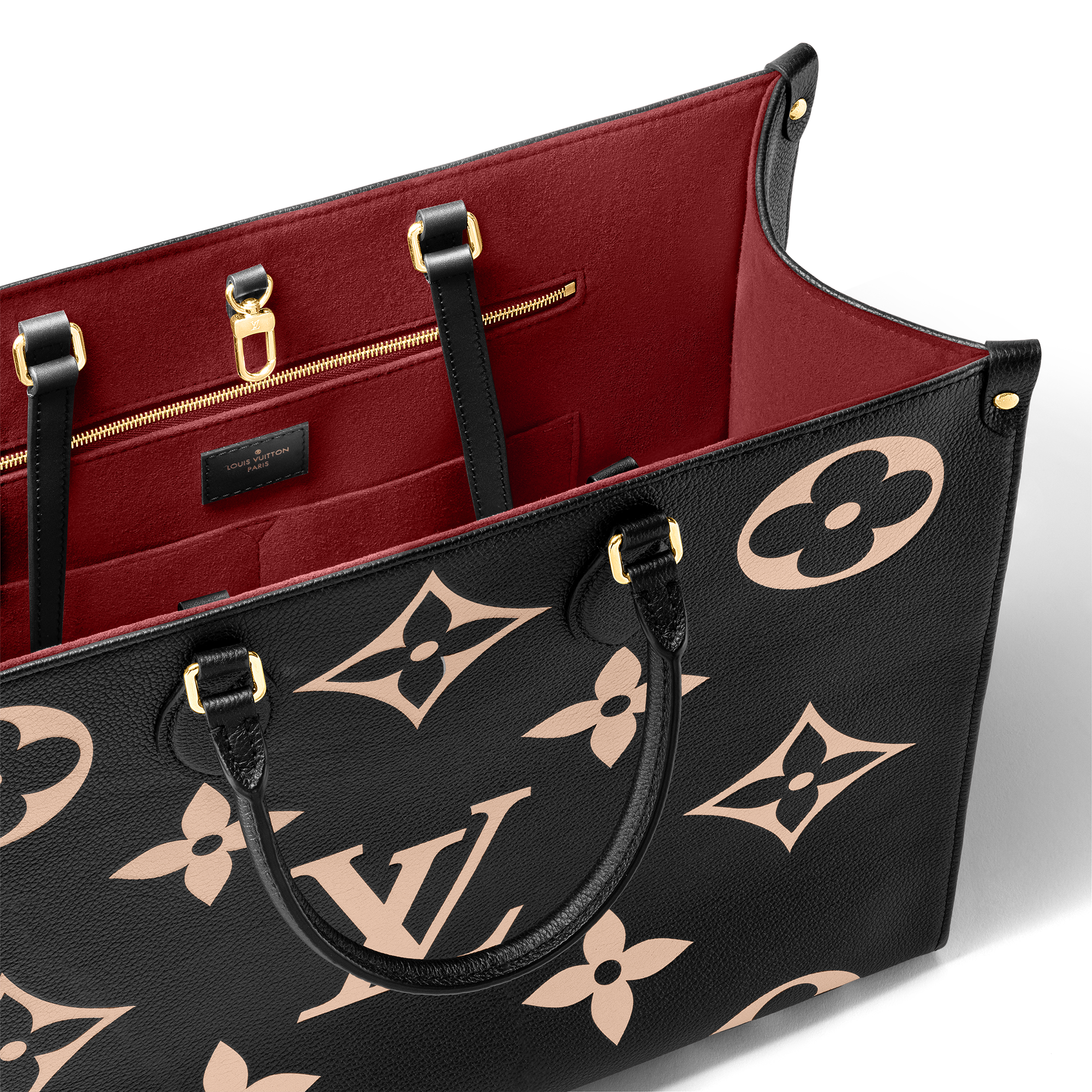 OnTheGo GM Bicolour Monogram Empreinte Leather in Women
