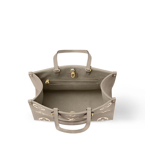 Onthego MM Bicolour Monogram Empreinte Leather in Women's Handbags All Collections collections by Louis Vuitton (Product zoom)