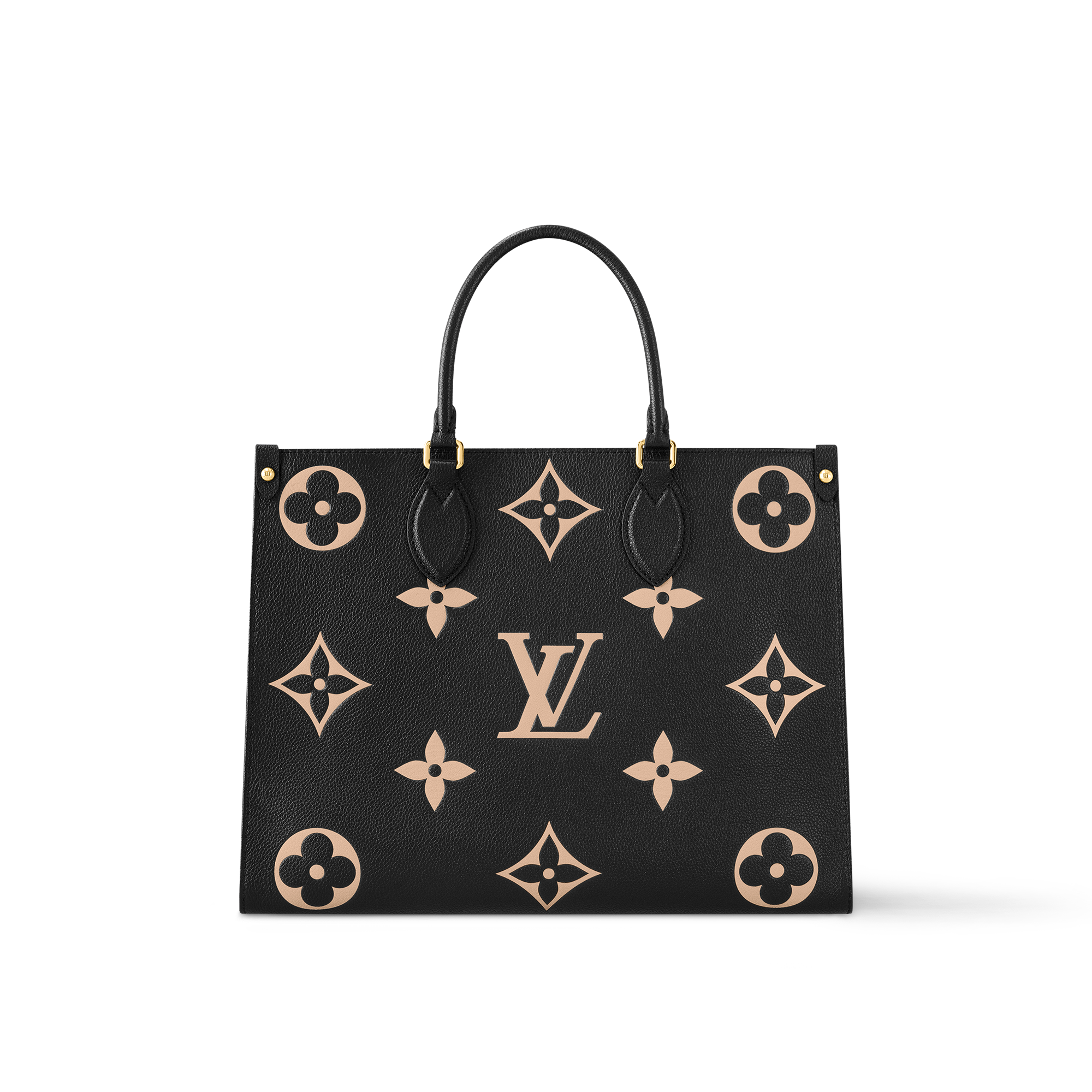 Onthego MM Bicolour Monogram Empreinte Leather in Women