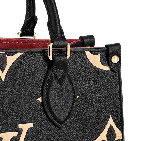 Onthego PM Bicolour Monogram Empreinte Leather in Women's Handbags All Collections collections by Louis Vuitton (Product zoom)