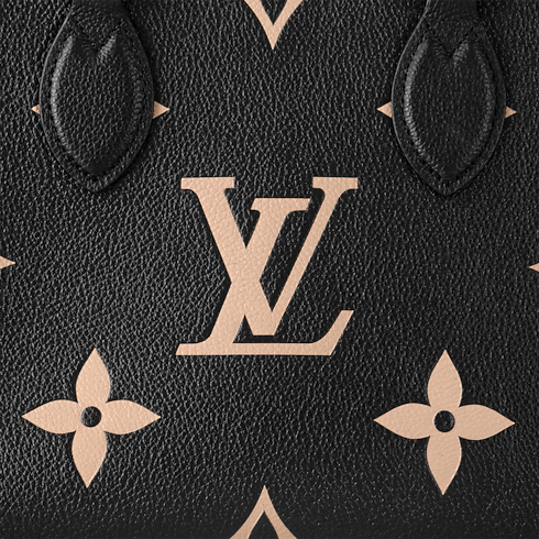 Onthego PM Bicolour Monogram Empreinte Leather in Women's Handbags All Collections collections by Louis Vuitton (Product zoom)