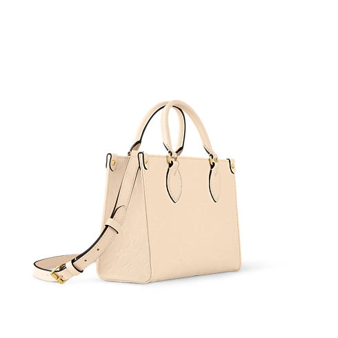OnTheGo PM Monogram Empreinte Leather in Women's Handbags All Handbags for Women collections by Louis Vuitton (Product zoom)