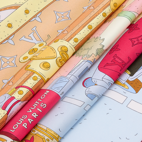 Paris En Beaute Square 90 . in Women's Accessories Silk Squares and Bandeaus collections by Louis Vuitton (Product zoom)