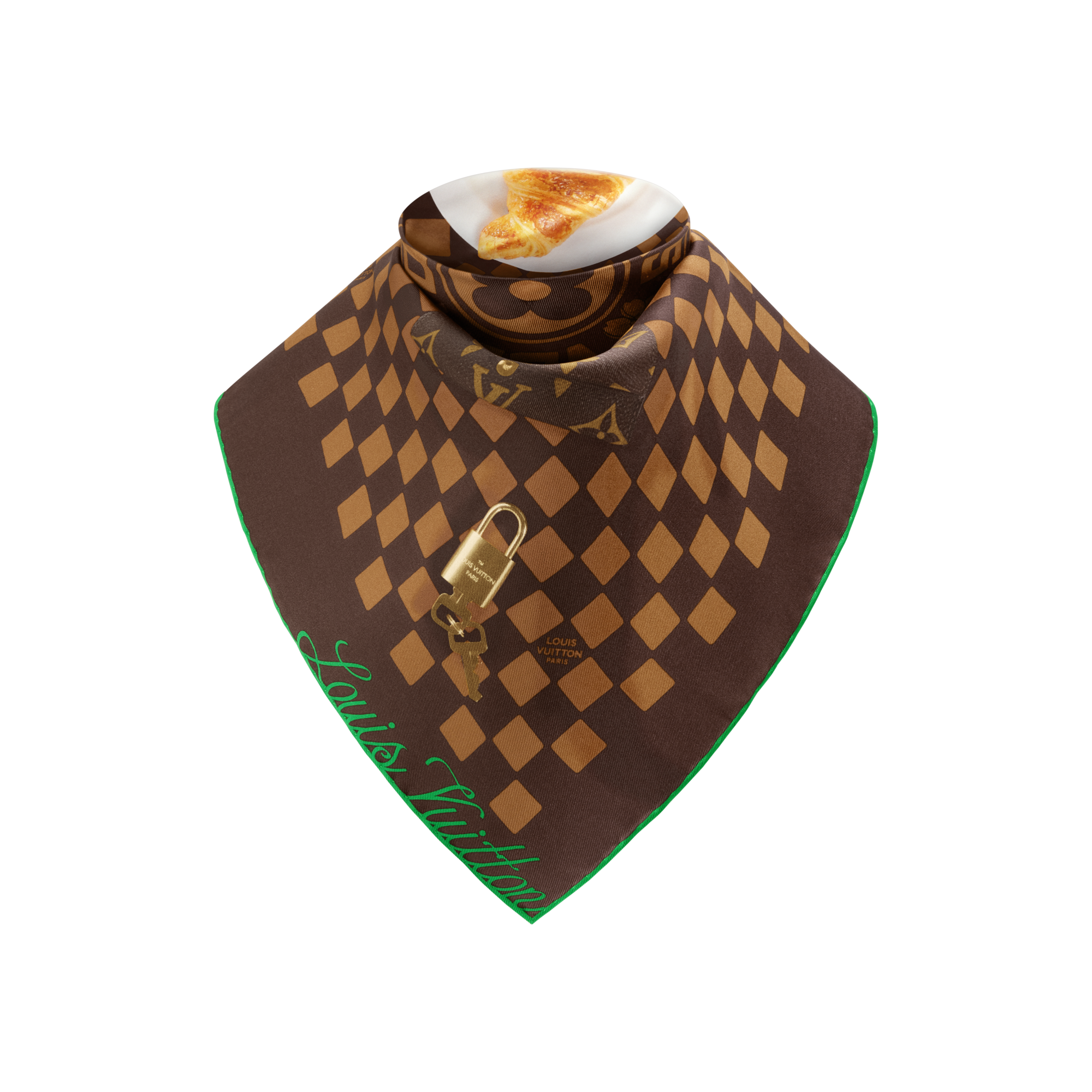 Parisian Breakfast Bandana . in Men