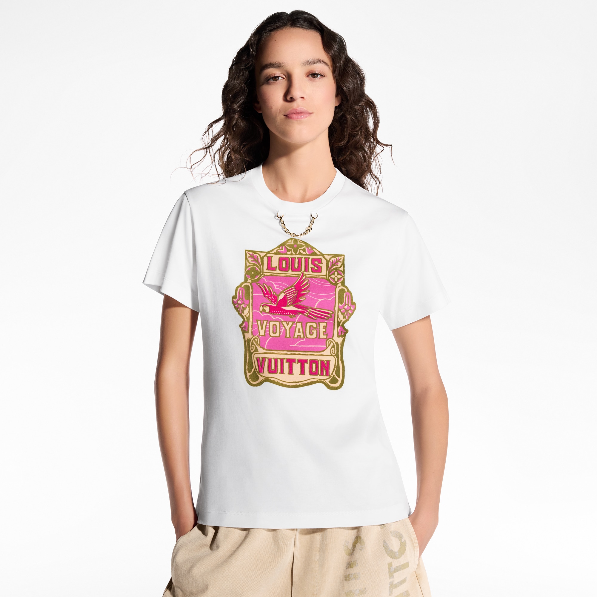 Parrot Print T-Shirt  in Women