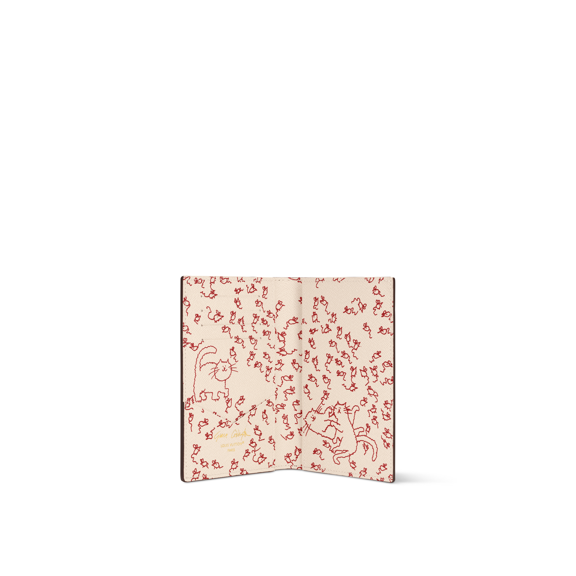 Passport Cover Monogram in Women