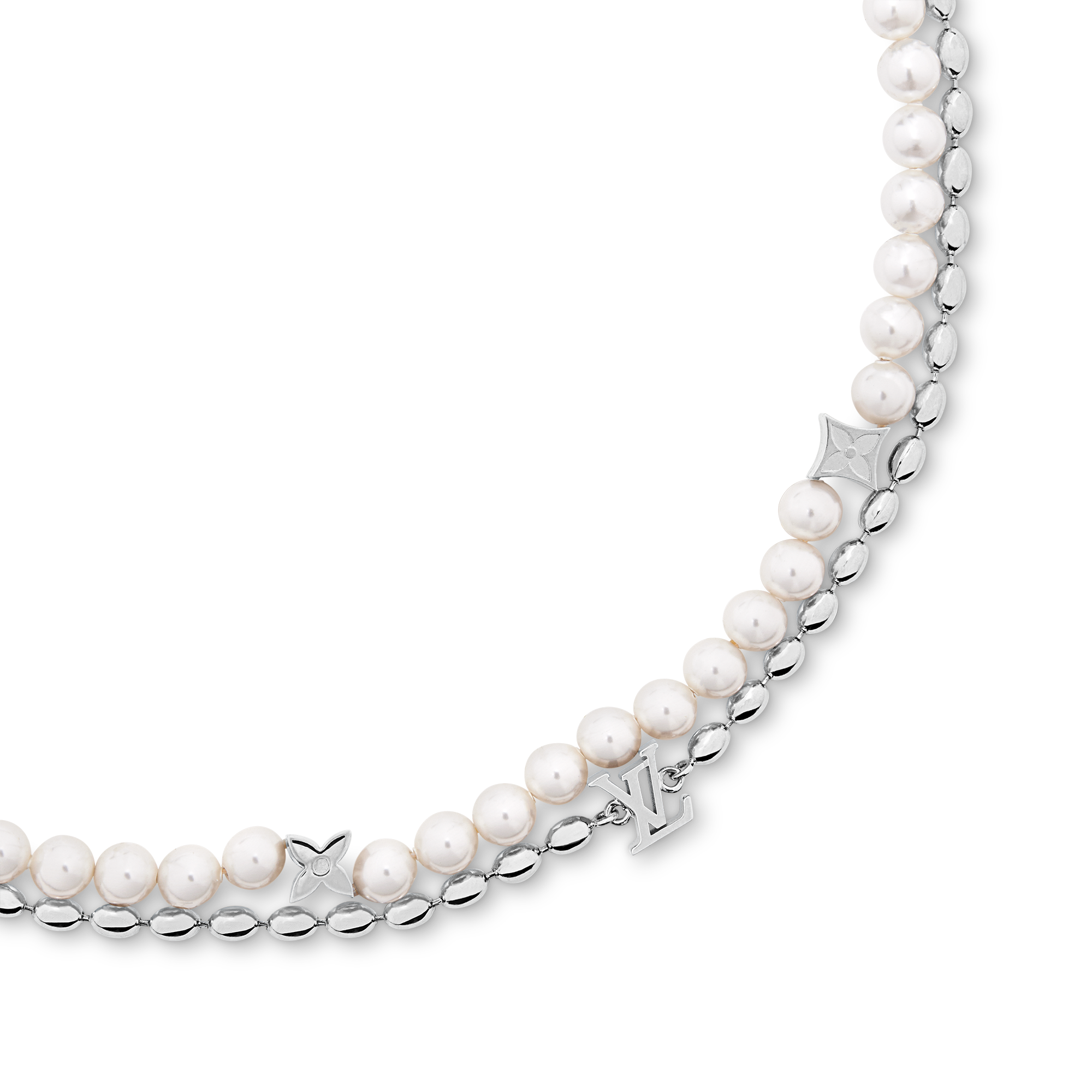Pearls Fusion Necklace . in Men