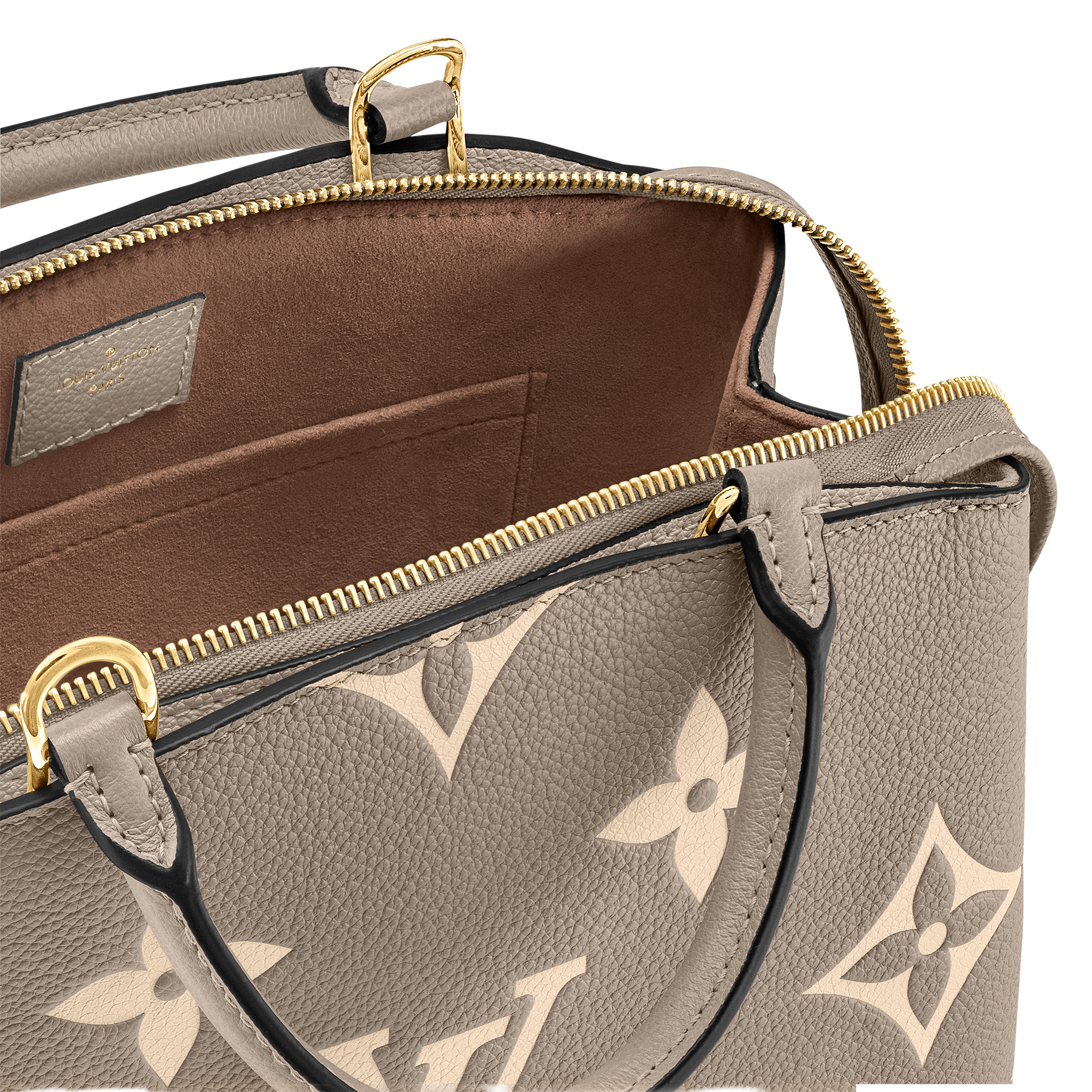 Petit Palais Bicolour Monogram Empreinte Leather in Women