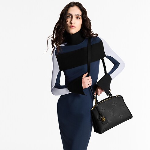 Petit Palais Monogram Empreinte Leather in Women's Handbags All Handbags for Women collections by Louis Vuitton (Product zoom)