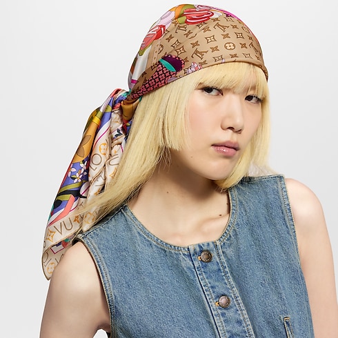 Picnic Square 90 . in Women's Accessories Silk Squares and Bandeaus collections by Louis Vuitton (Product zoom)