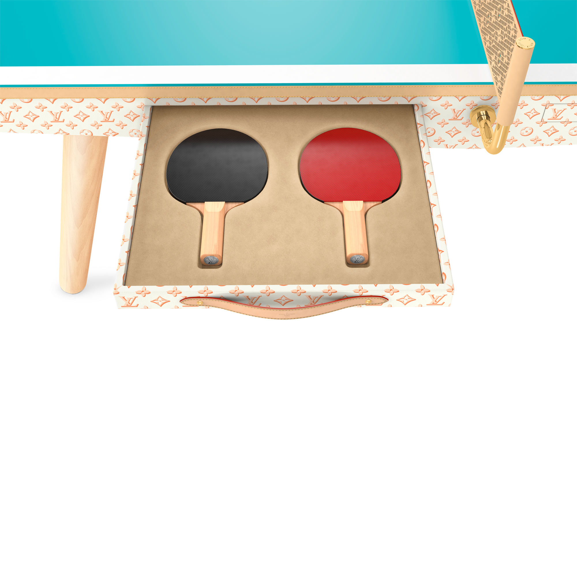 Ping-Pong Table Canvas professional size Leather & Other Material in Trunks, Travel and Home